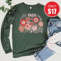 It's Okay Long Sleeve - Heather Forest - 17 product image 1