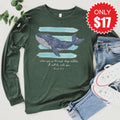 Deep Waters Long Sleeve - Heather Forest - 17 product image 1