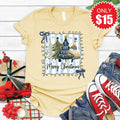 Merry Christmas Tee - Heather French Vanilla - 15 product image 1