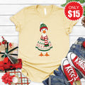 Christmas Goose Tee - Heather French Vanilla - 15 product image 1