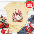 Christmas Goose Tee - Heather French Vanilla - 15 product image 1