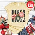 Christmas Ornaments Tee - Heather French Vanilla - 15 product image 1