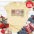 The Lord Is My Shepherd Tee - Heather French Vanilla - 15 product image 1