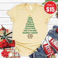 Jesus Tree Tee - Heather French Vanilla - 15 product image 1