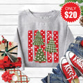 Christmas Trees Sweatshirt - Heather Grey - 20 product image 1
