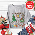 Jesus Is Christmas Sweatshirt - Heather Grey - 20 product image 1