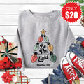 Be The Light Sweatshirt - Heather Grey - 20 product image 1