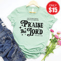 Praise The Lord Tee - Heather Honeydew - 15 product image 1
