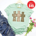 Crosses Tee - Heather Honeydew - 15 product image 1