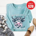 When God Made Me Sweatshirt - Heather Lagoon - 20 product image 1