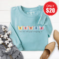 Just Winging It Sweatshirt - Heather Lagoon - 20 product image 1