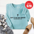 Left It In The Water Sweatshirt - Heather Lagoon - 20 product image 1