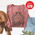New Thing Sweatshirt - Heather Mauve - 20 product image 1