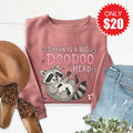 Doodoo Head Sweatshirt - Heather Mauve - 20 product image 1