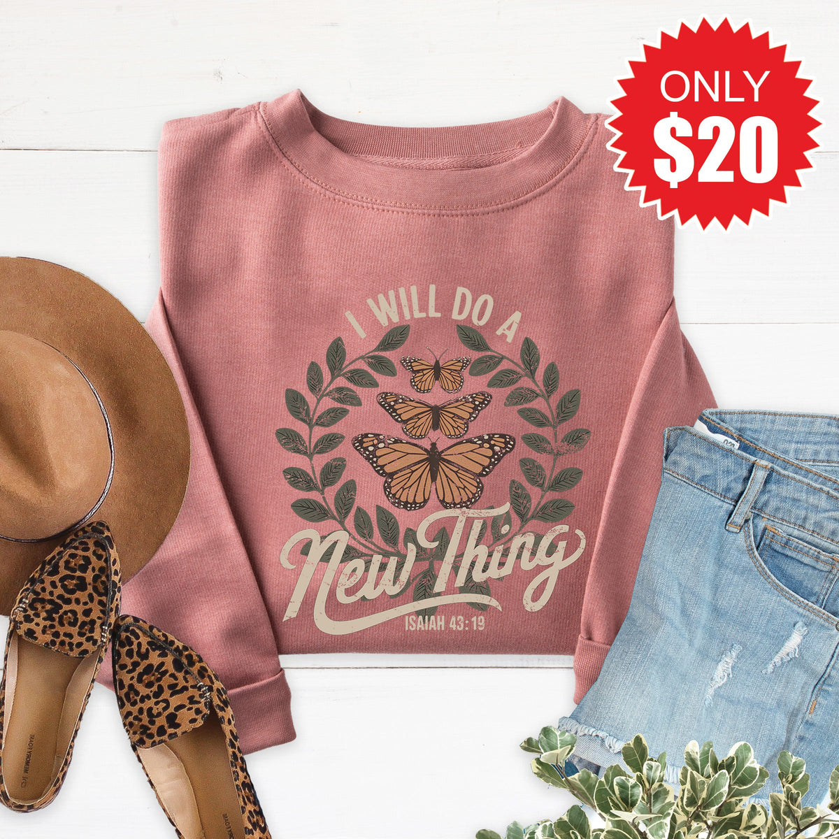 New Thing Sweatshirt - Heather Mauve - 20 product image 1