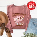 Be Patient With Your Mind Sweatshirt - Heather Mauve - 20 product image 1