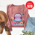 Be Kind To Your Mind Sweatshirt - Heather Mauve - 20 product image 1