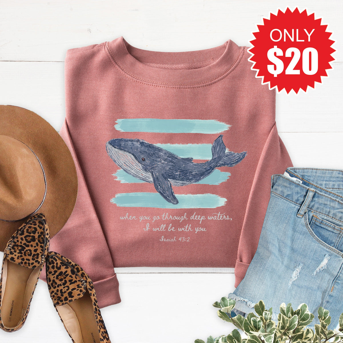 Deep Waters Sweatshirt - Heather Mauve - 20 product image 1