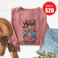 The Joy Of Lord Sweatshirt - Heather Mauve - 20 product image 1