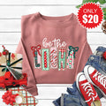 Be The Light Sweatshirt - Heather Mauve - 20 product image 1