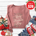 Newborn King Sweatshirt - Heather Mauve - 20 product image 1