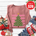 Christmas Tree Sweatshirt - Heather Mauve - 20 product image 1