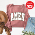 Amen Sweatshirt - Heather Mauve - 20 product image 1