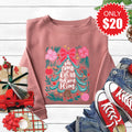 Oh Come Let Us Adore Him Sweatshirt - Heather Mauve - 20 product image 1