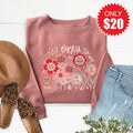 It's Okay Sweatshirt - Heather Mauve - 20 product image 1