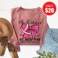 We Wear Pink Bow Sweatshirt - Heather Mauve - 20 product image 1