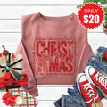 Christmas Sweatshirt - Heather Mauve - 20 product image 1
