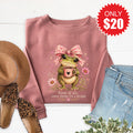 I'm A Delight Sweatshirt - Heather Mauve - 20 product image 1