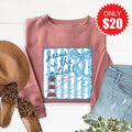 Jesus Is The Light Sweatshirt - Heather Mauve - 20 product image 1