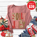 Holly Jolly Sweatshirt - Heather Mauve - 20 product image 1