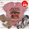 Give Thanks Tee - Heather Mauve - 15 product image 1