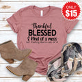 Trusting God Tee - Heather Mauve - 15 product image 1