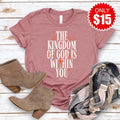 Kingdom of God Tee - Heather Mauve - 15 product image 1
