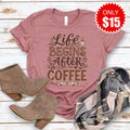 Life Begins Tee - Heather Mauve - 15 product image 1