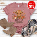 Beyond Blessed Tee - Heather Mauve - 15 product image 1