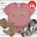 Believe Tee - Heather Mauve - 15 product image 1