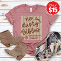 No Dusty Bibles Tee - Heather Mauve - 15 product image 1