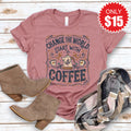 Change the World Coffee Tee - Heather Mauve - 15 product image 1
