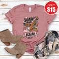Soar On Wings Tee - Heather Mauve - 15 product image 1