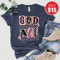 God Is Good Tee - Heather Navy - 15 product image 1