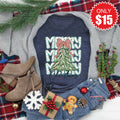 Merry Christmas Tee - Heather Navy - 15 product image 1
