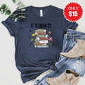 It Is Okay Tee - Heather Navy - 15 product image 1