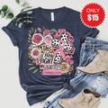 Fight My Battles Tee - Heather Navy - 15 product image 1