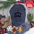 A Thrill of Hope Tee - Heather Navy - 15 product image 1