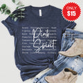 Pink Spirit Tee - Heather Navy - 15 product image 1