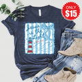 Jesus Is The Light Tee - Heather Navy - 15 product image 1